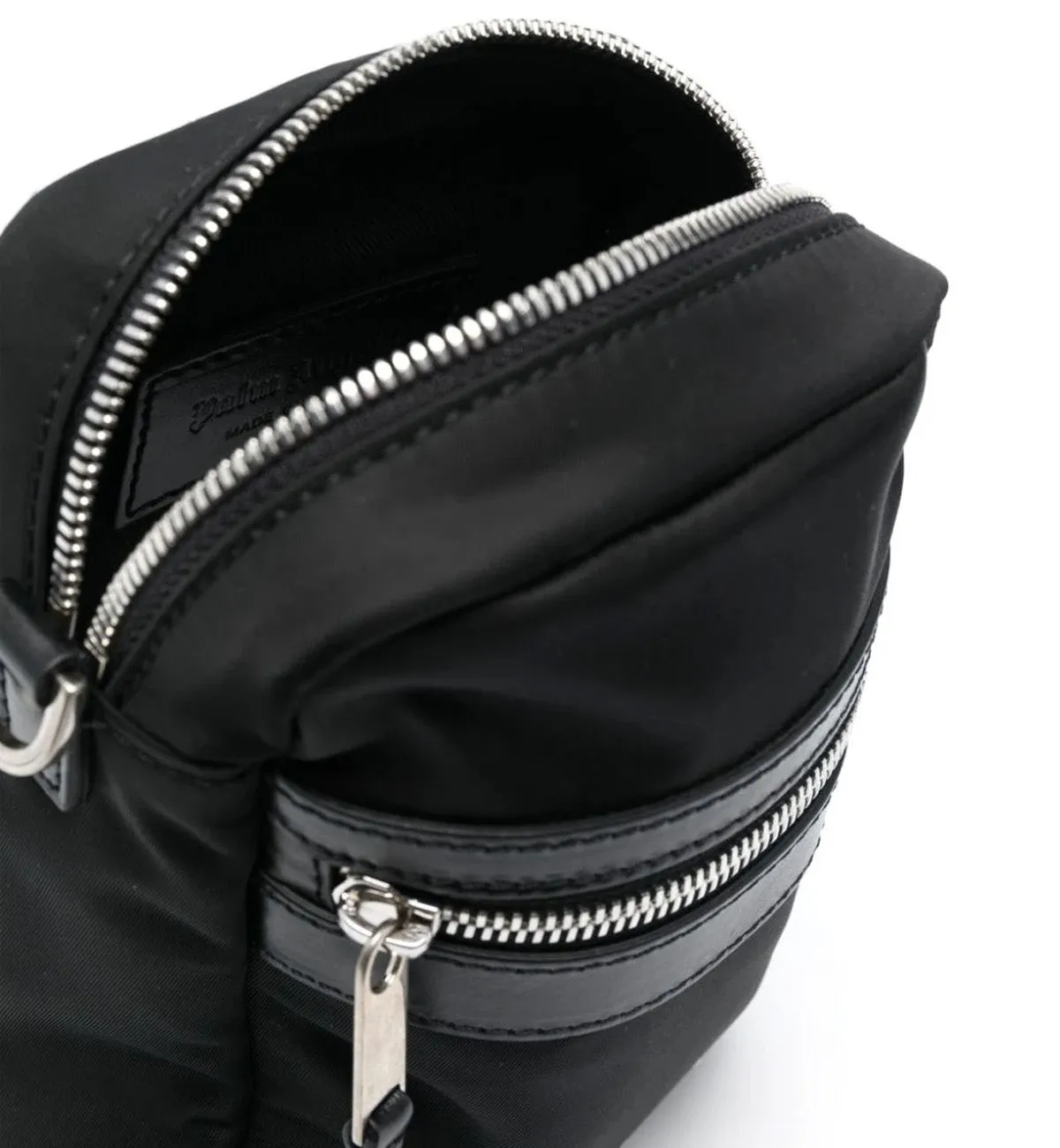 Palm Angels Black Shoulder Bag Logo