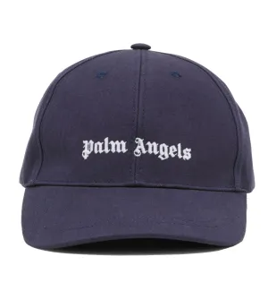Palm Angels Classic Logo Cap (Navy)