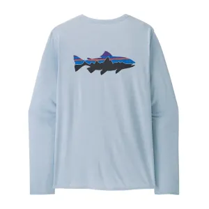 PATAGONIA MEN'S LONG-SLEEVED CAPILENE COOL DAILY GRAPHIC SHIRT - WATERS | CAMISETA TCNICA DE MANGA LARGA