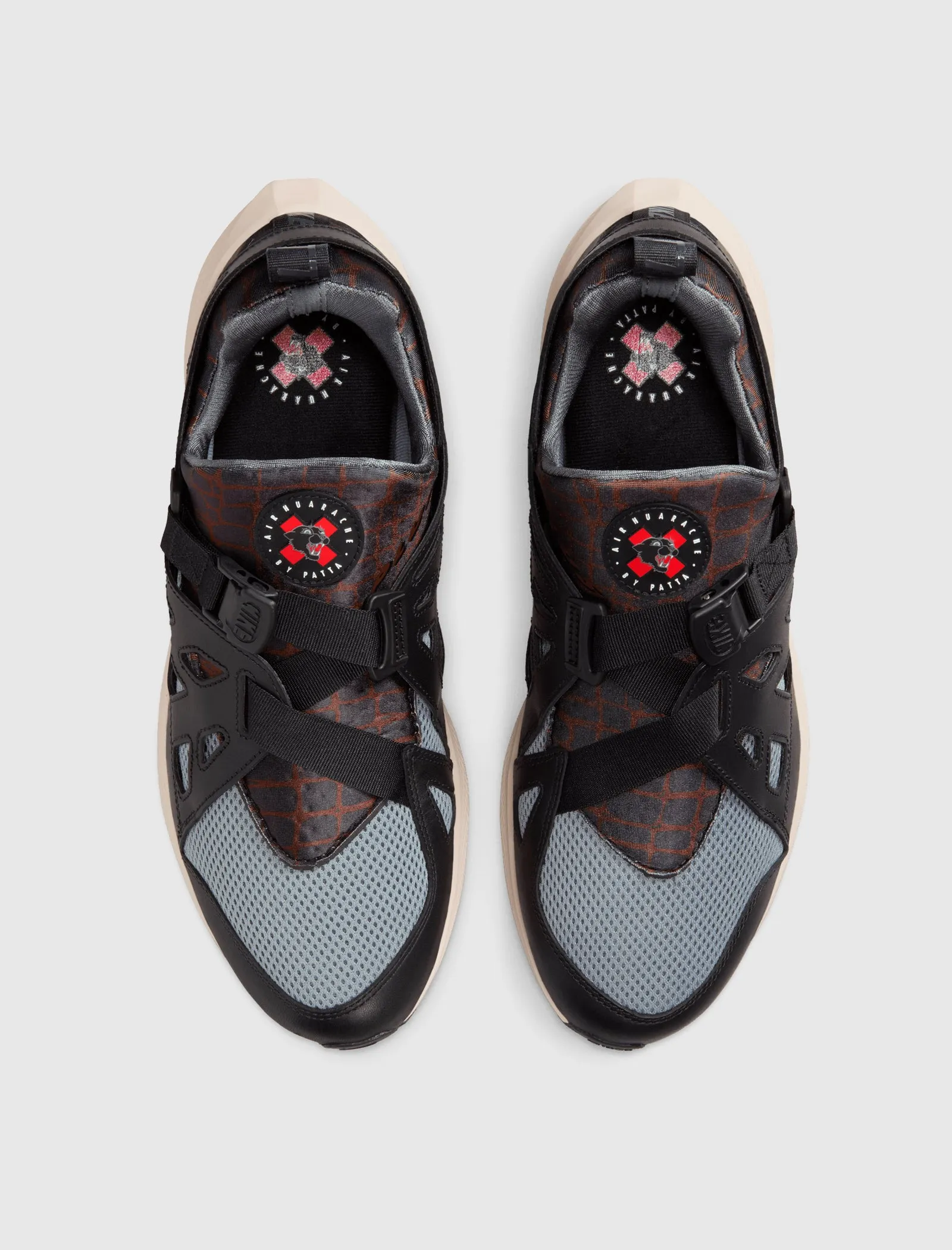 PATTA AIR HUARACHE BLACK/COOL GREY