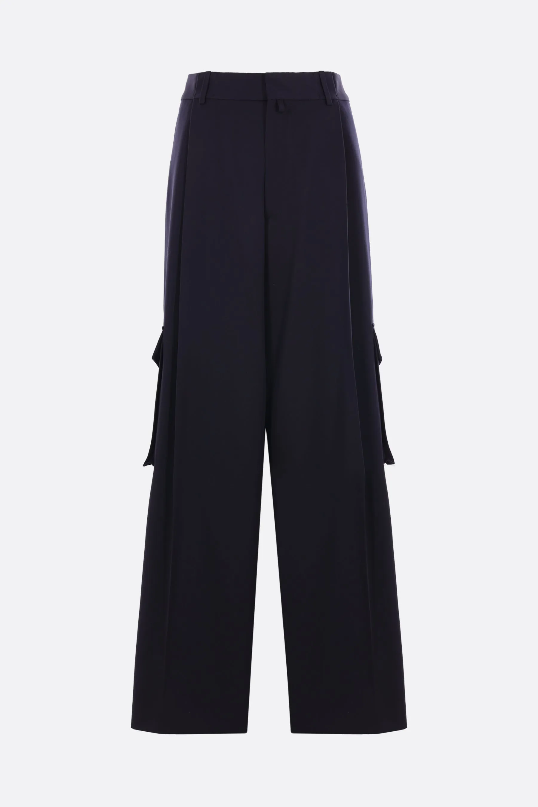 Piers cargo trousers in gabardine
