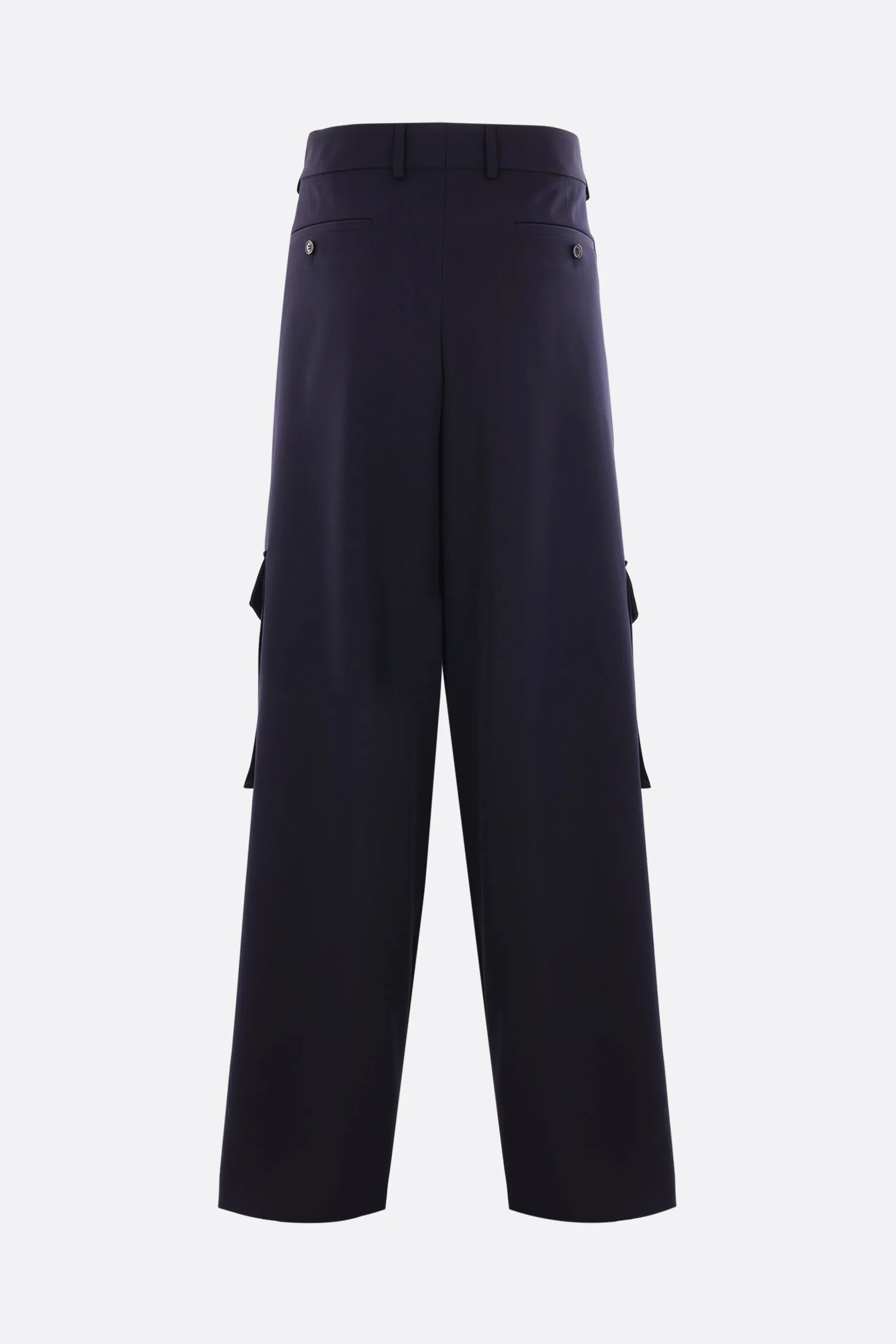 Piers cargo trousers in gabardine