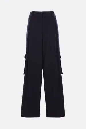 Piers cargo trousers in gabardine