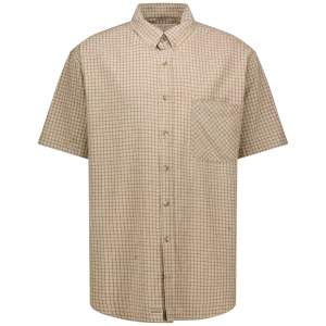 Plaid Short Sleeved Shirt Woven