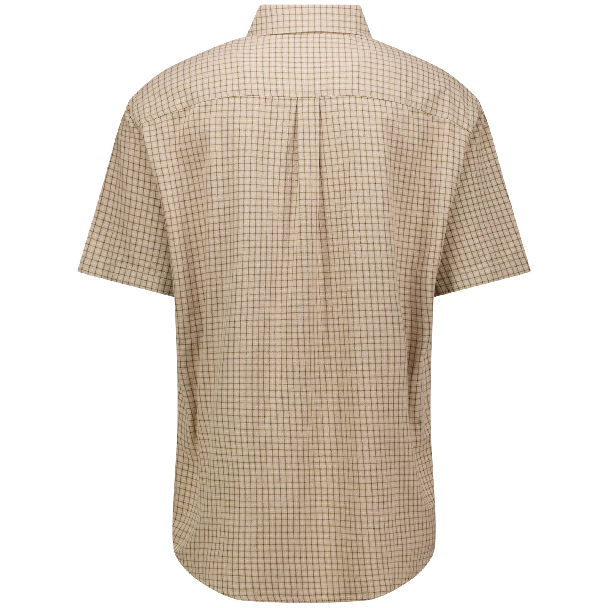 Plaid Short Sleeved Shirt Woven