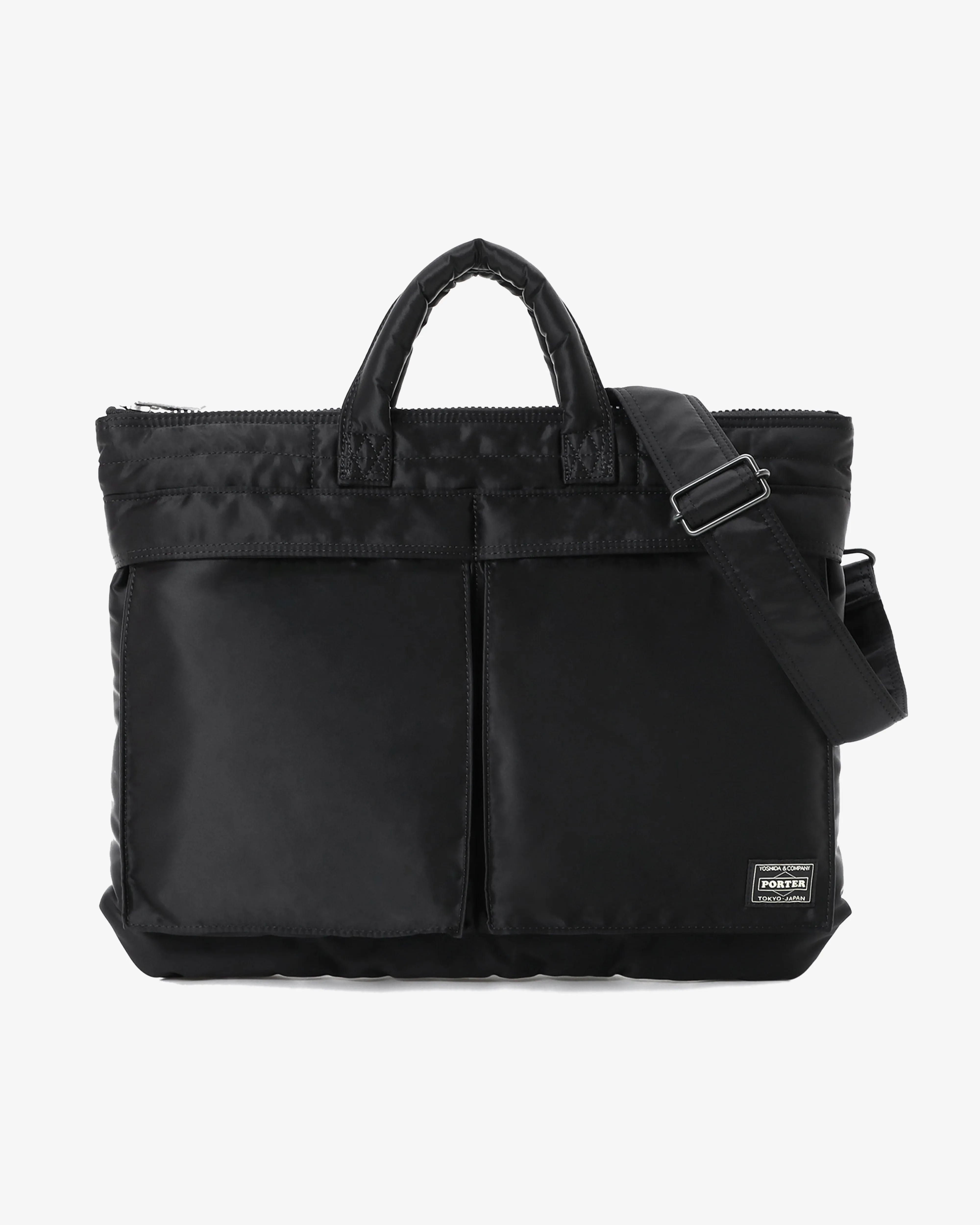 Porter Yoshida & Co. - Men's Tanker Short Helmet Bag - (Black)