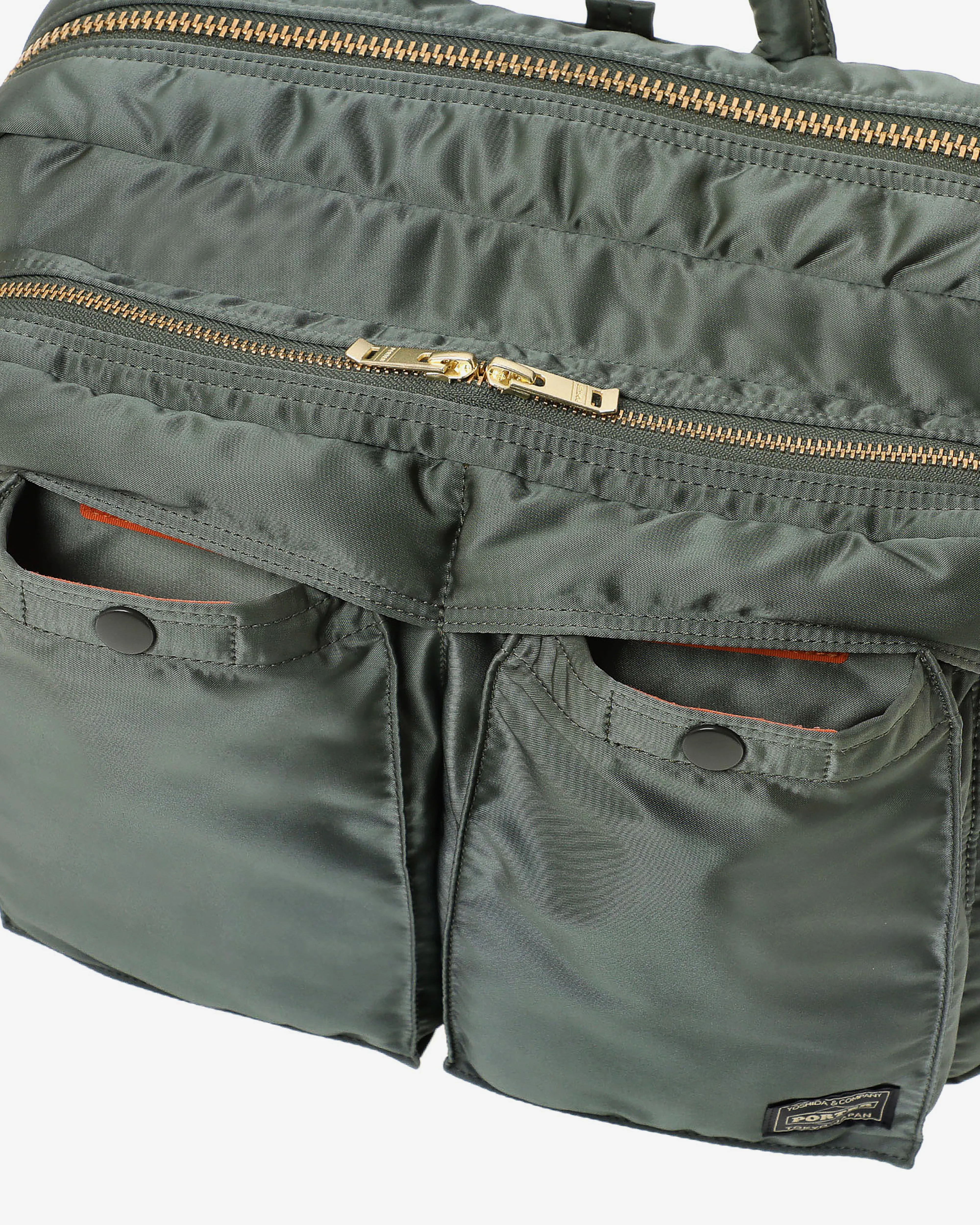 Porter Yoshida & Co. - Men's Tanker Sling Bag w Zip (XL) - (Green)