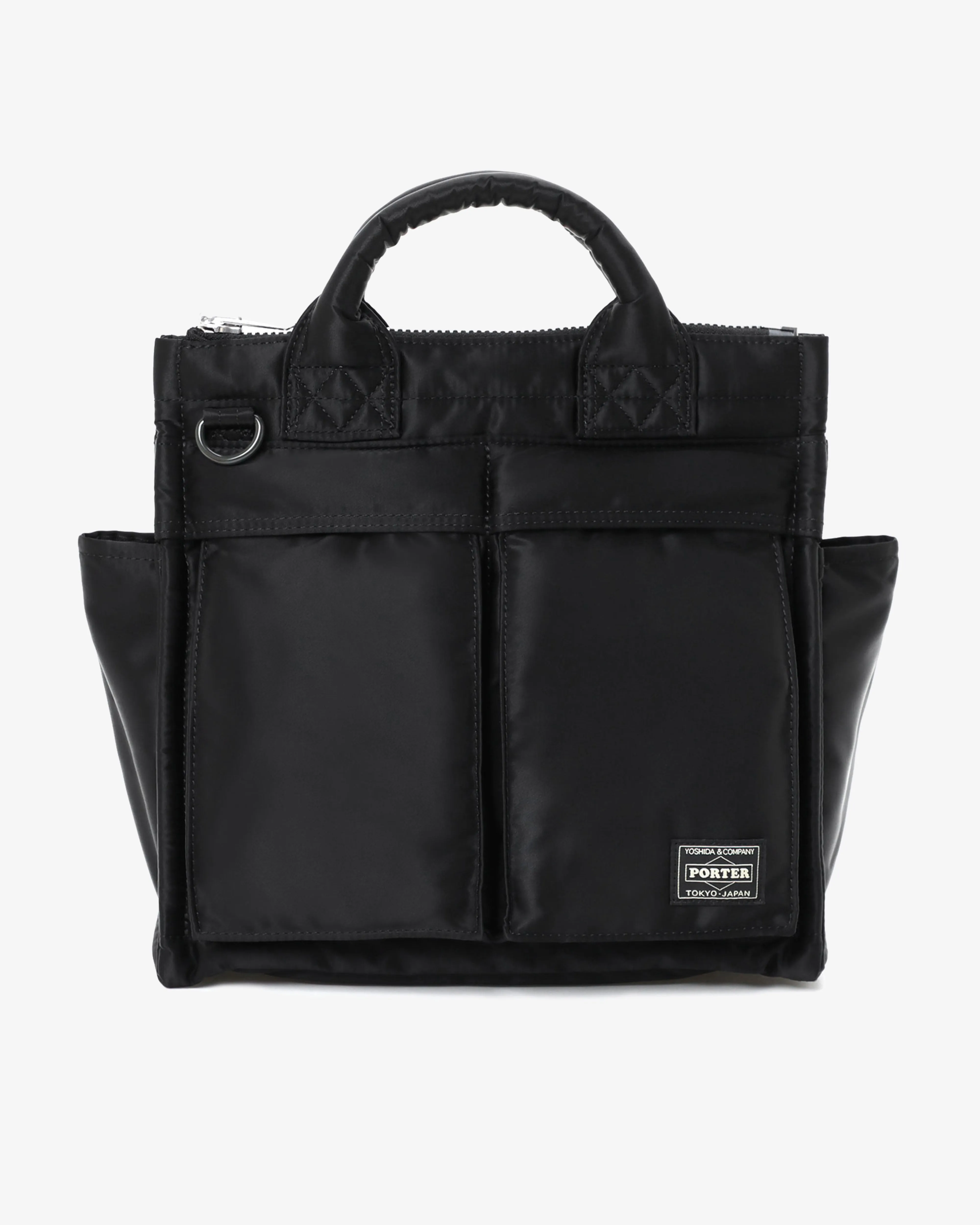 Porter Yoshida & Co. - Men's Tanker Square Tote Bag - (Black)