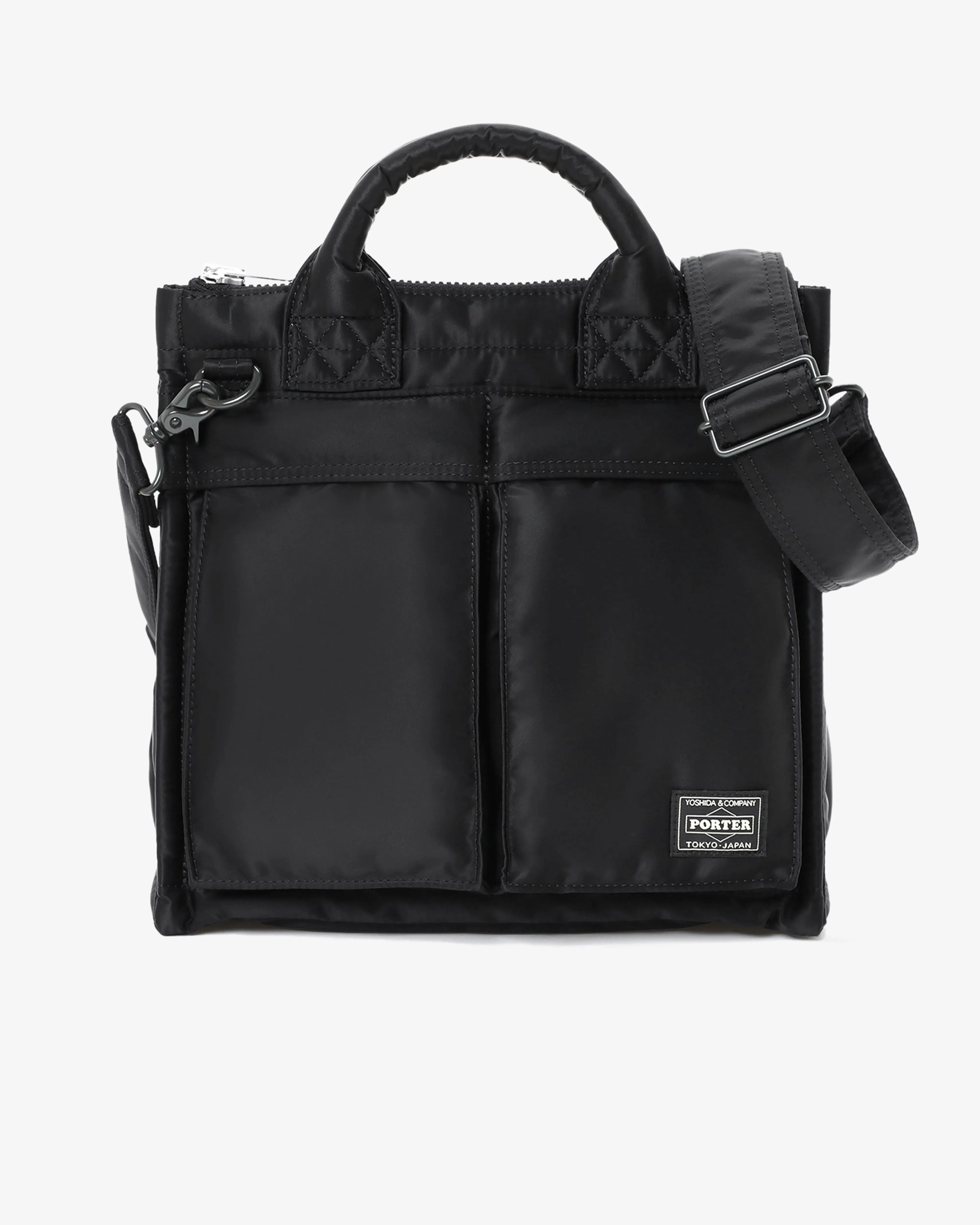 Porter Yoshida & Co. - Men's Tanker Square Tote Bag - (Black)