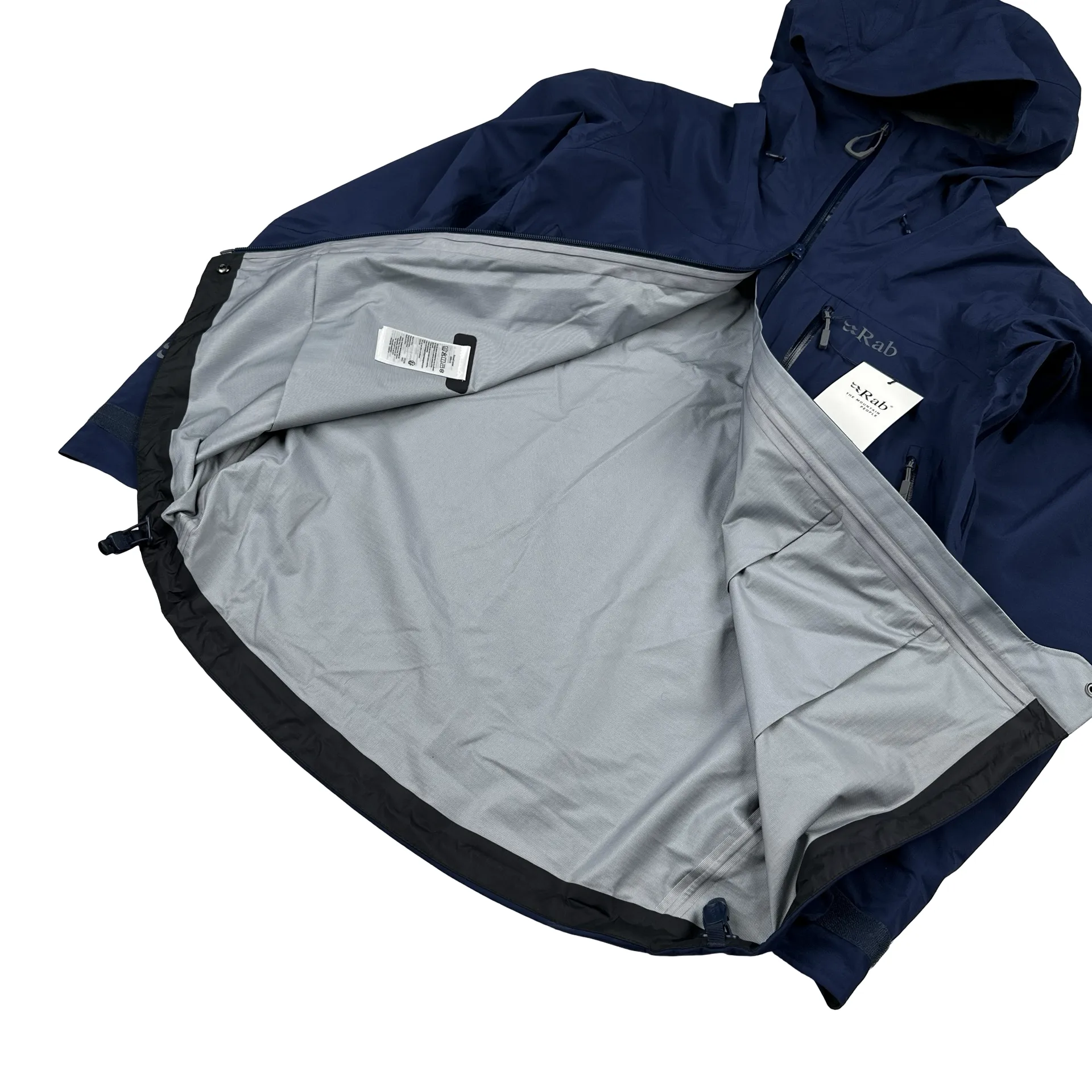 RAB Navy Zipped Firewall Jacket - Medium