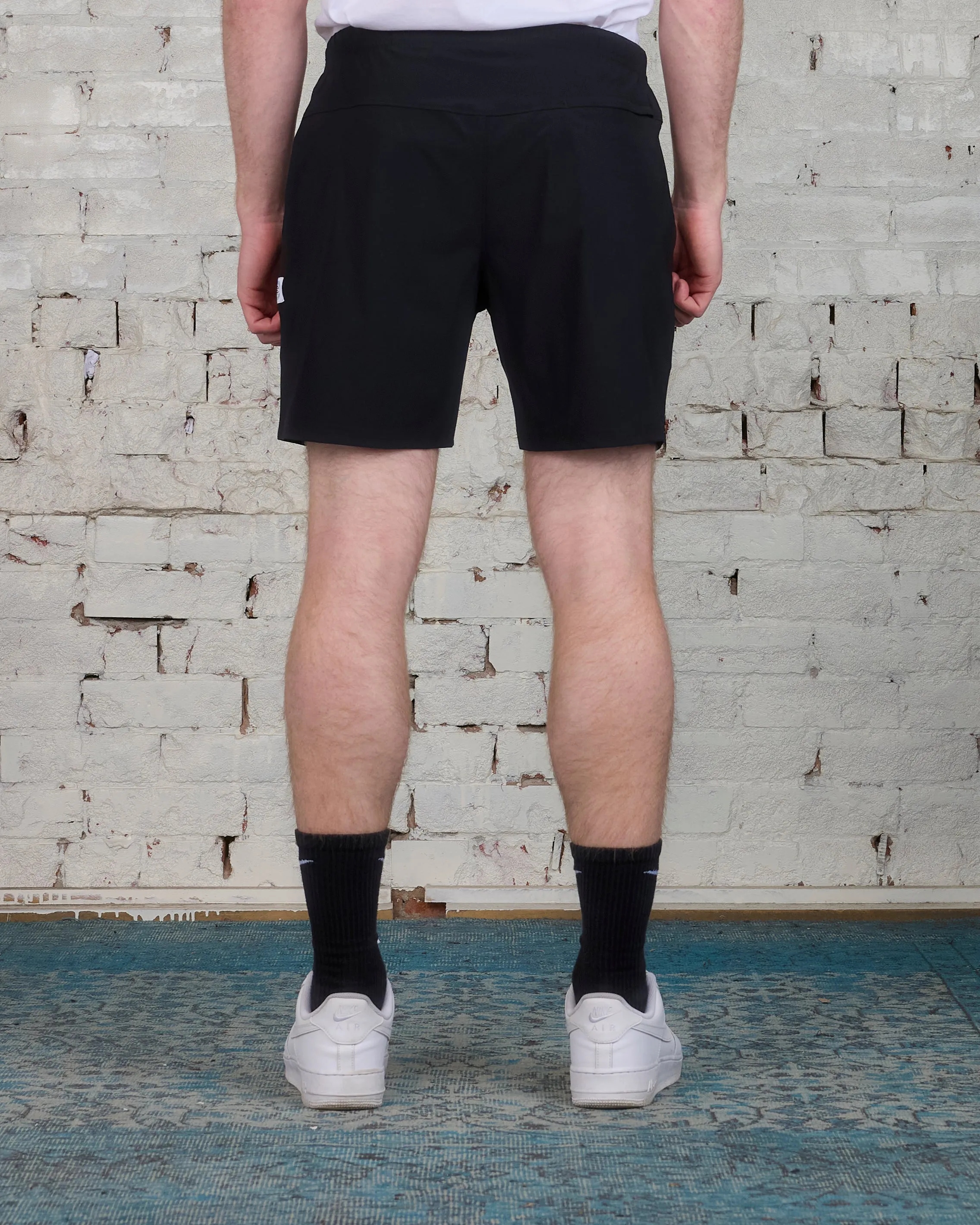 Reigning Champ High Gauge Knit Swim Short Black