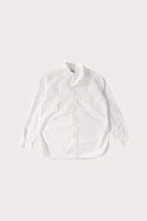 Relax Fit Chambray Work Shirt - White