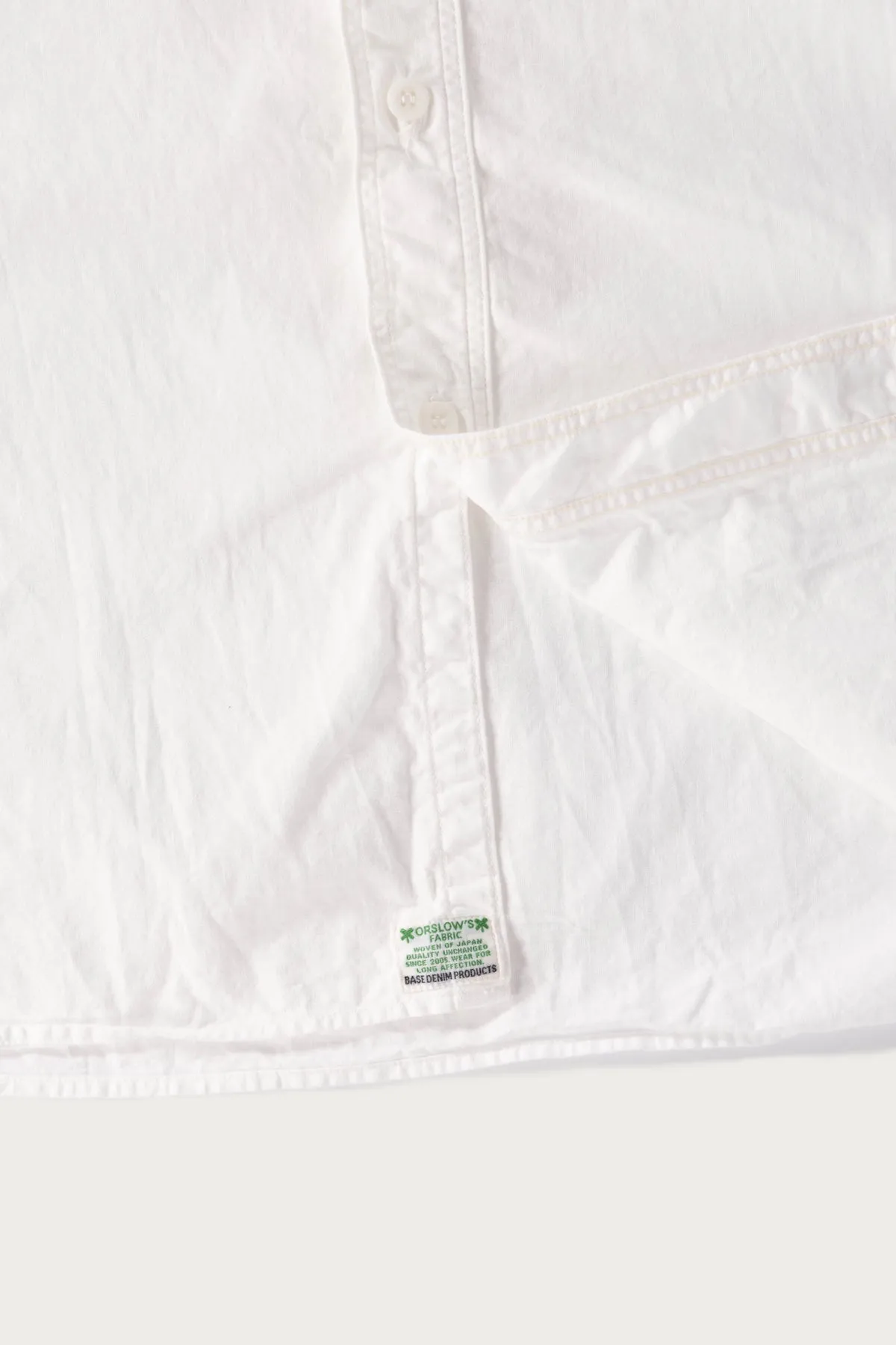 Relax Fit Chambray Work Shirt - White