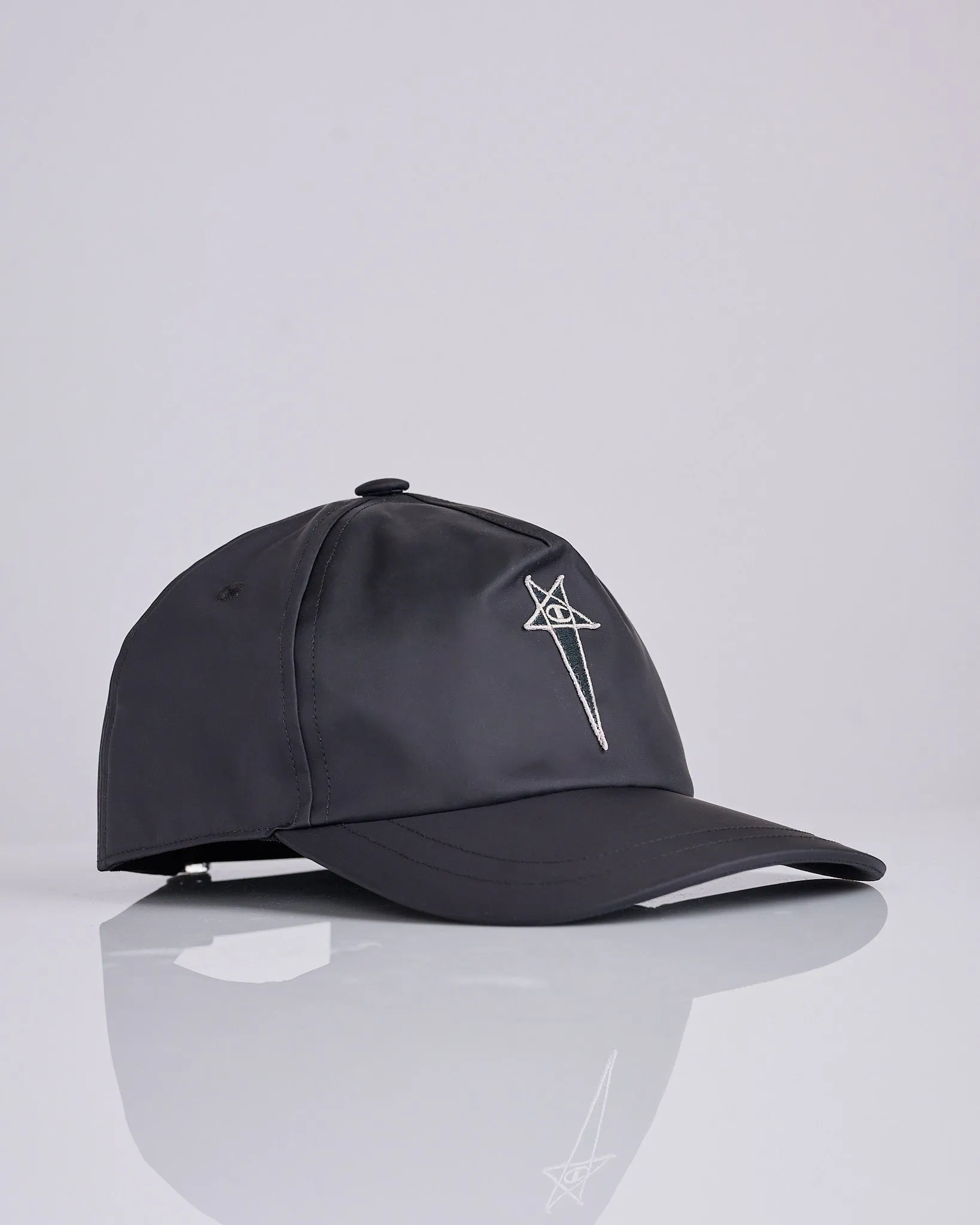 Rick Owens x Champion Light Nylon Baseball Cap Black