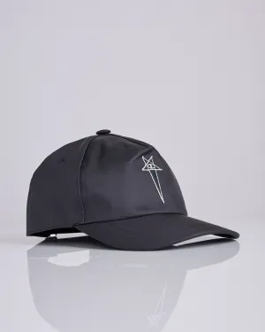 Rick Owens x Champion Light Nylon Baseball Cap Black