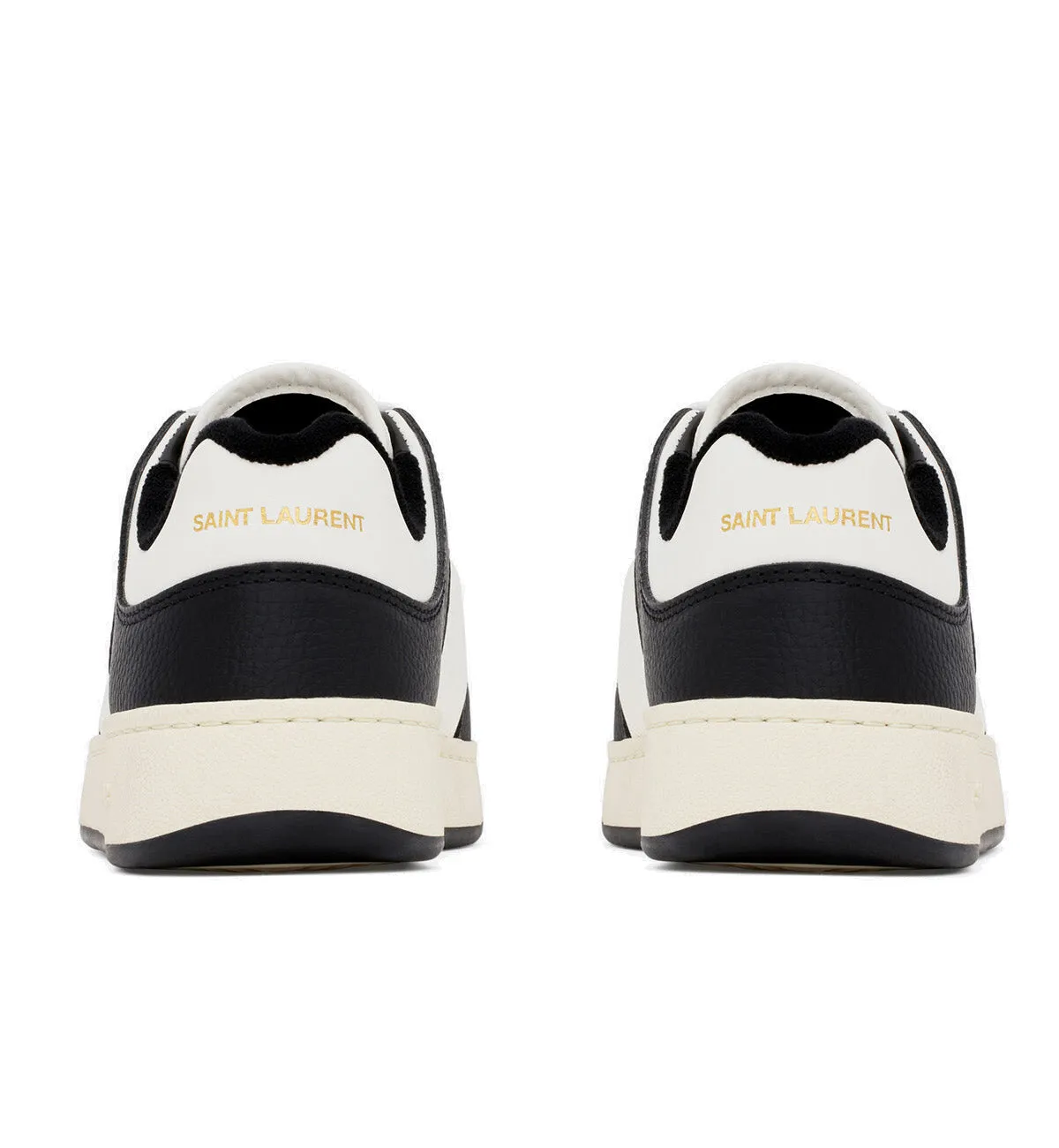 Saint Laurent Perforated Sneaker Black & White
