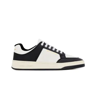Saint Laurent Perforated Sneaker Black & White