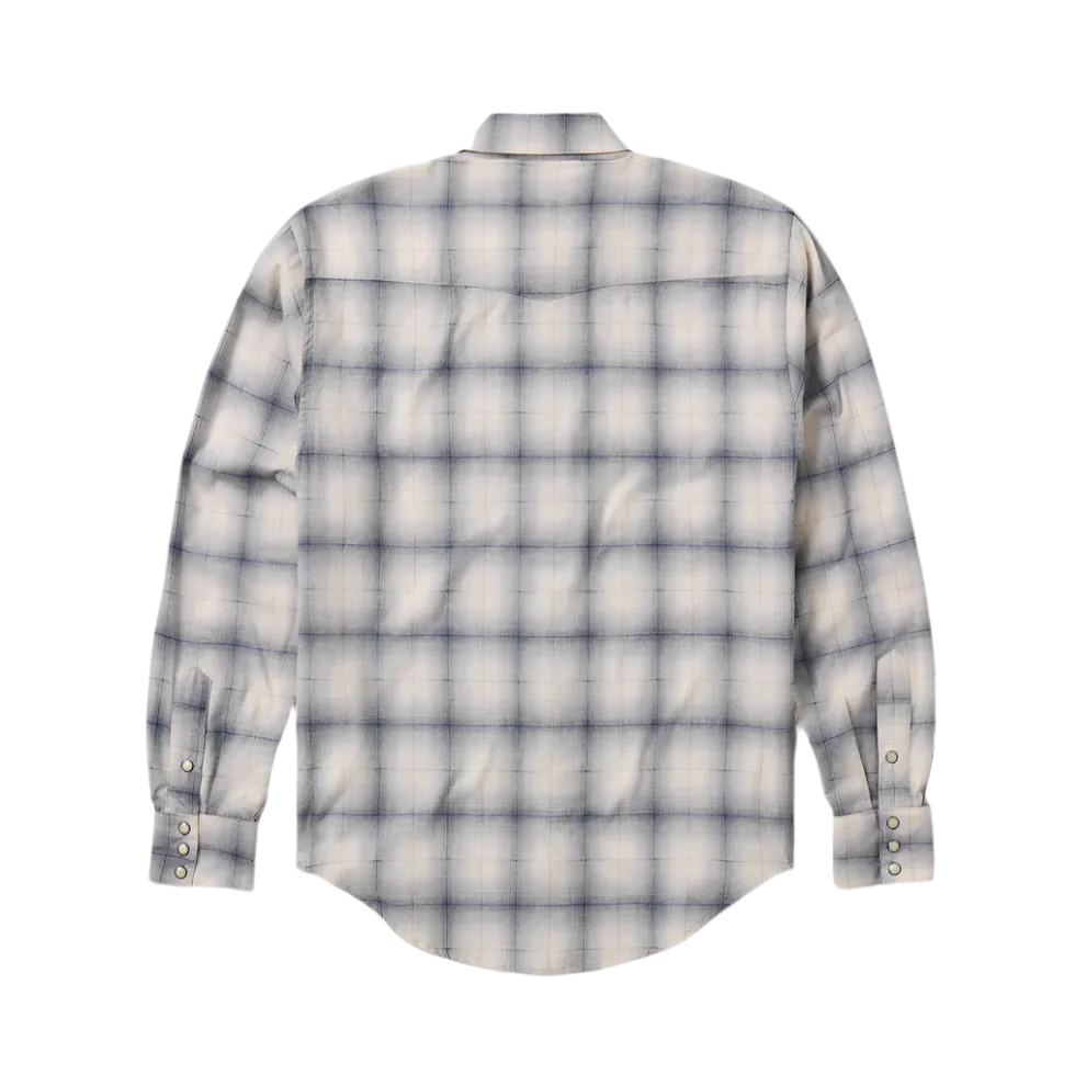 Shadow Plaid Western Shirt