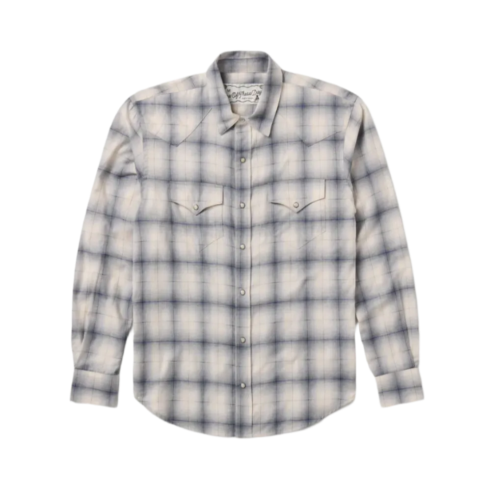 Shadow Plaid Western Shirt