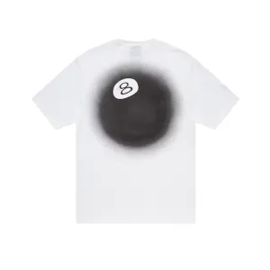 Stssy 8 Ball Faded T-shirt White