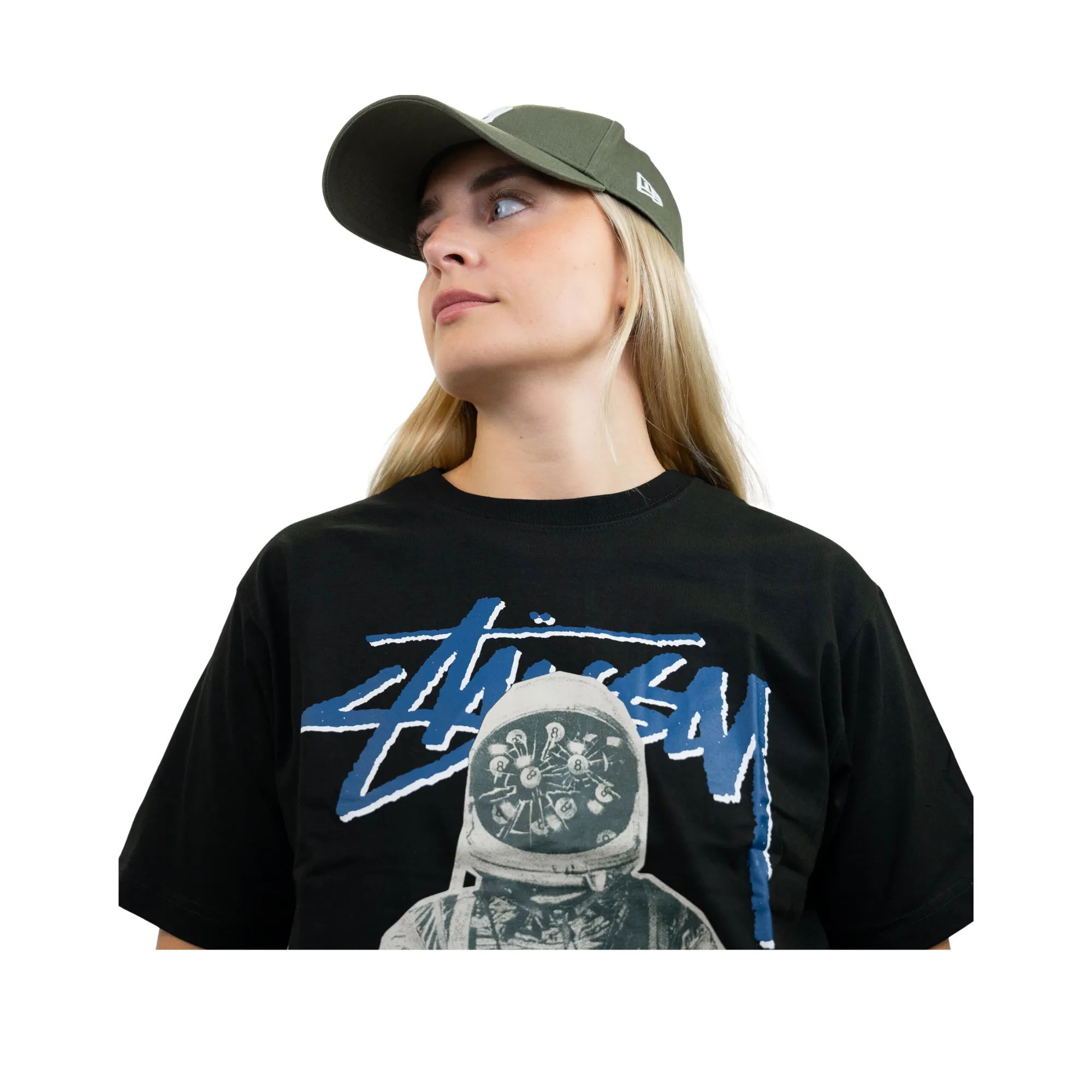 Stssy Spaceman T-shirt Black