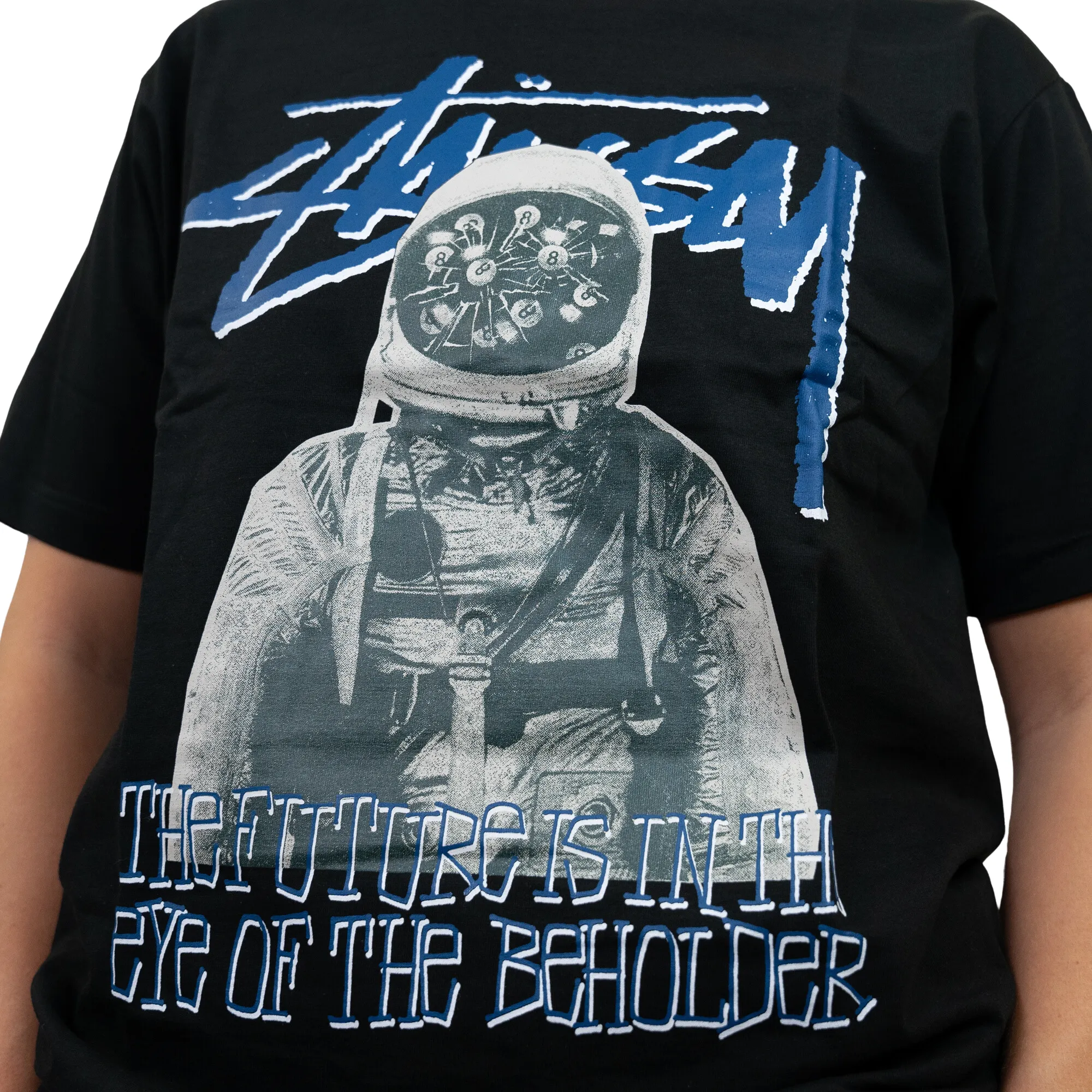 Stssy Spaceman T-shirt Black