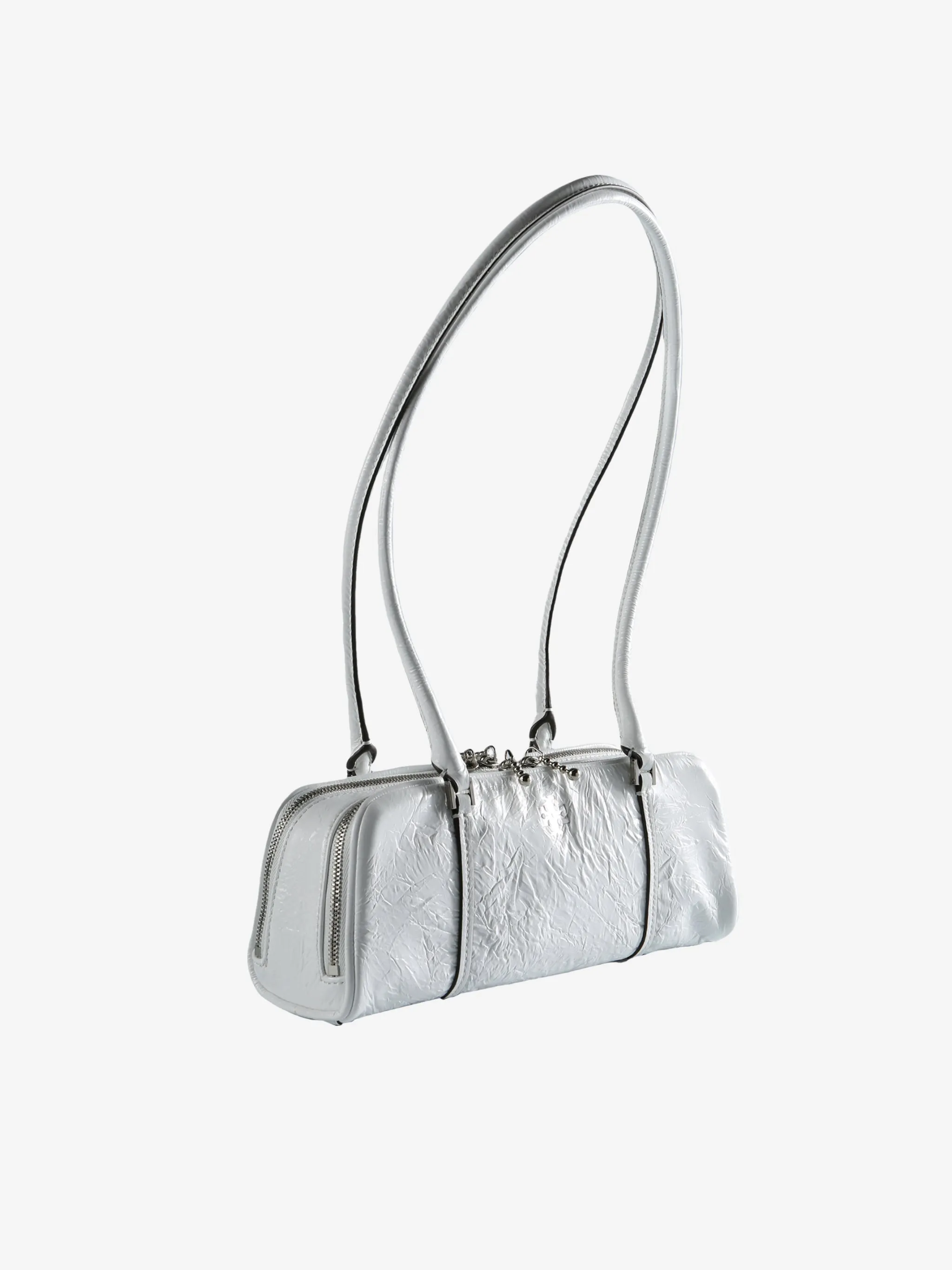 TORY BURCH - Women Crinkle Leather Micro Marshmallow Satchel