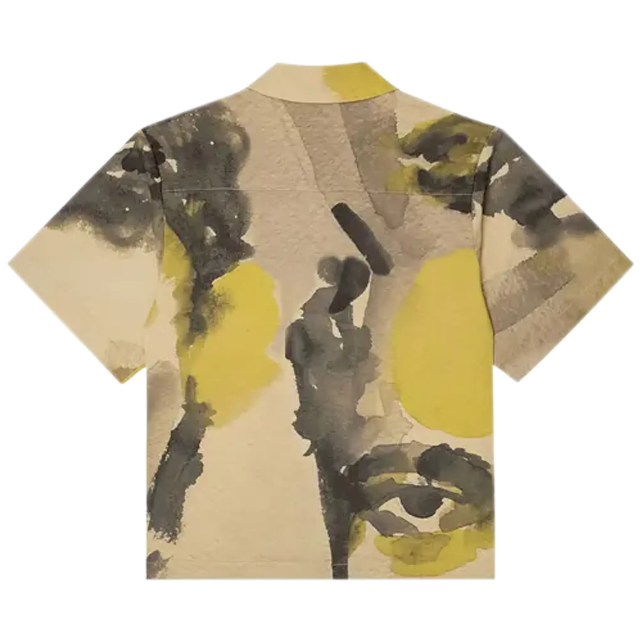 Watercolor Face Camp Shirt