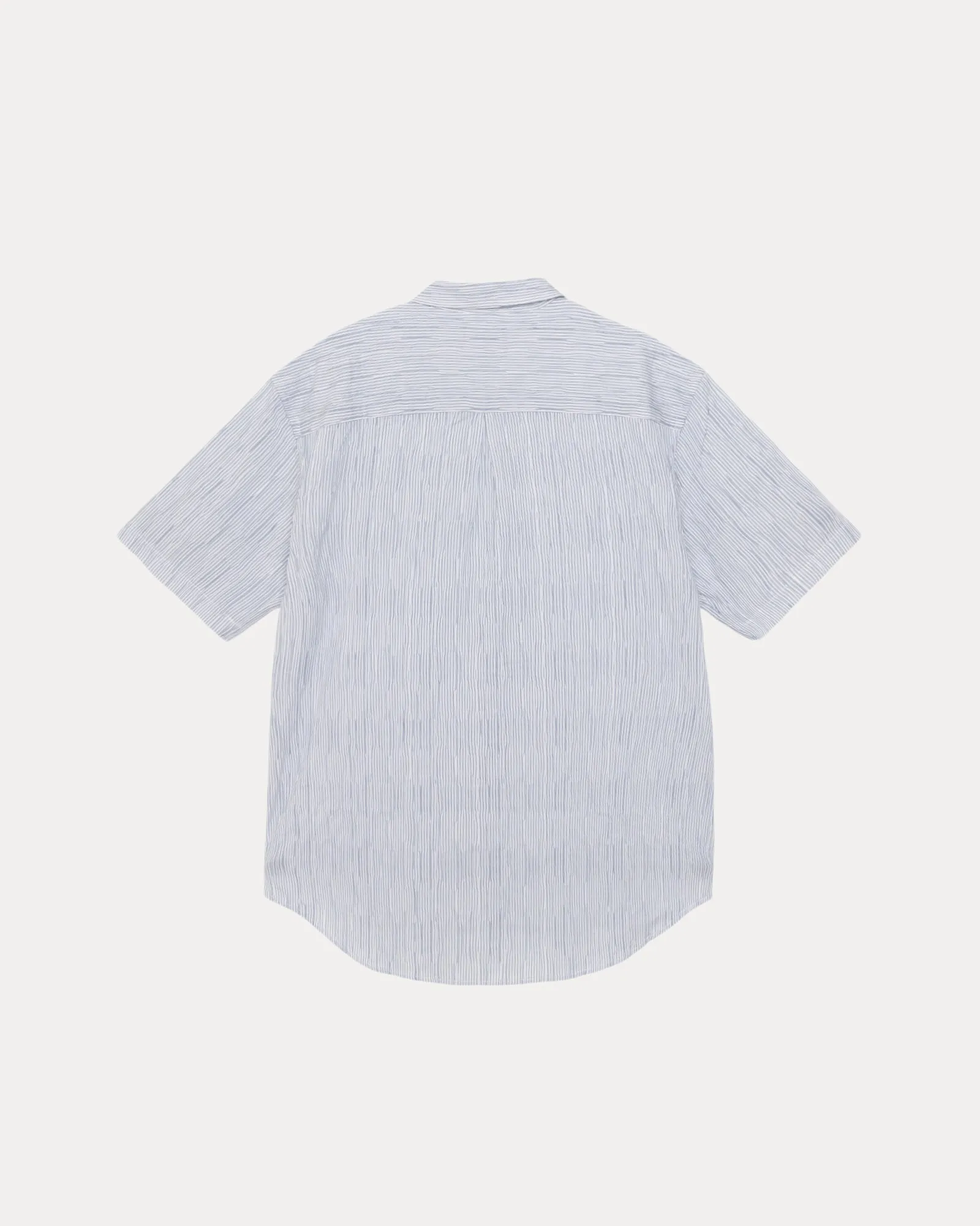 WAVY STRIPED SHORT SLEEVE SHIRT