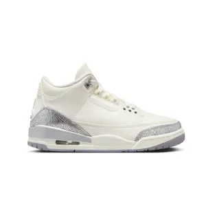 WOMEN'S AIR JORDAN 3 RETRO SAIL/CEMENT GREY