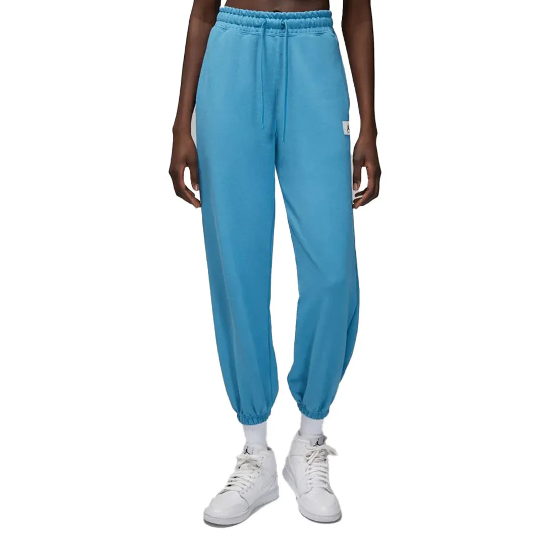 WOMEN'S JORDAN FLIGHT FLEECE PANTS BLUE