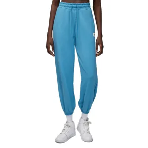 WOMEN'S JORDAN FLIGHT FLEECE PANTS BLUE