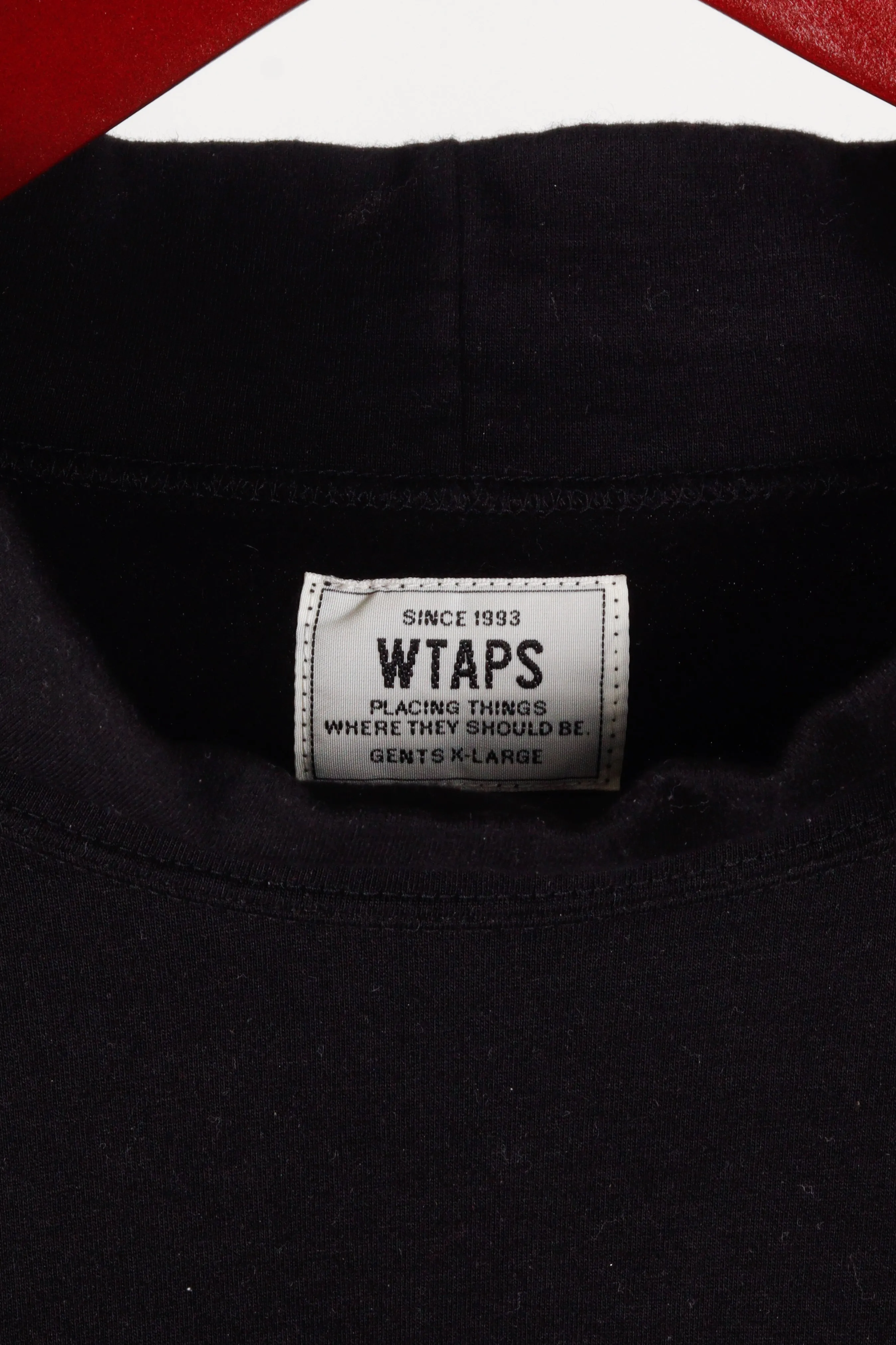 WTAPS FW17 'Tactical Mock Neck Ripstop' Pullover Black (2017)