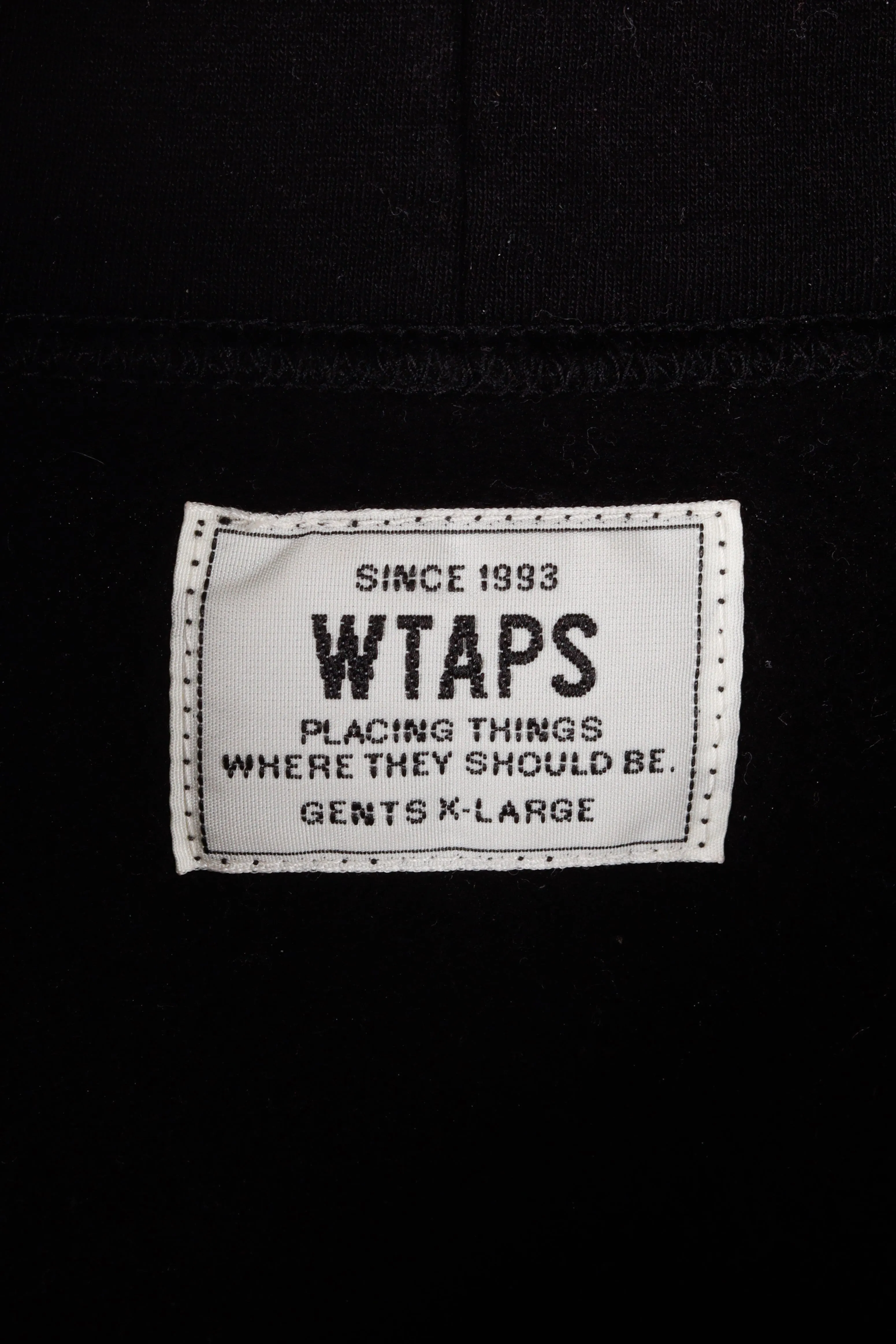 WTAPS FW17 'Tactical Mock Neck Ripstop' Pullover Black (2017)