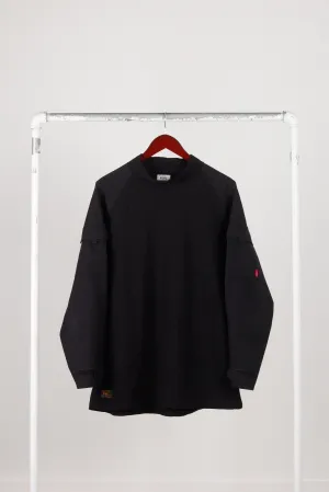 WTAPS FW17 'Tactical Mock Neck Ripstop' Pullover Black (2017)