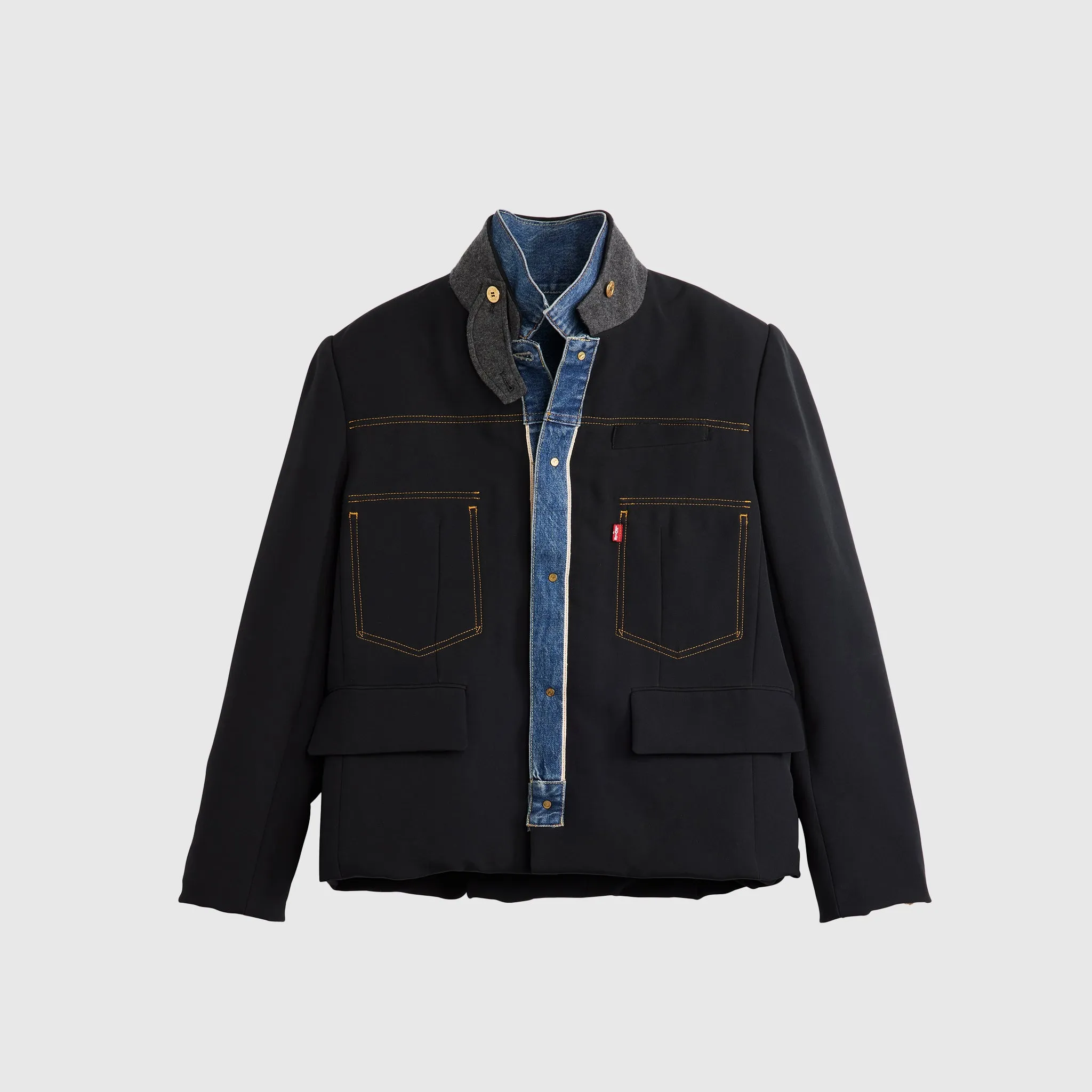X SACAI RVRSBL BLAZER